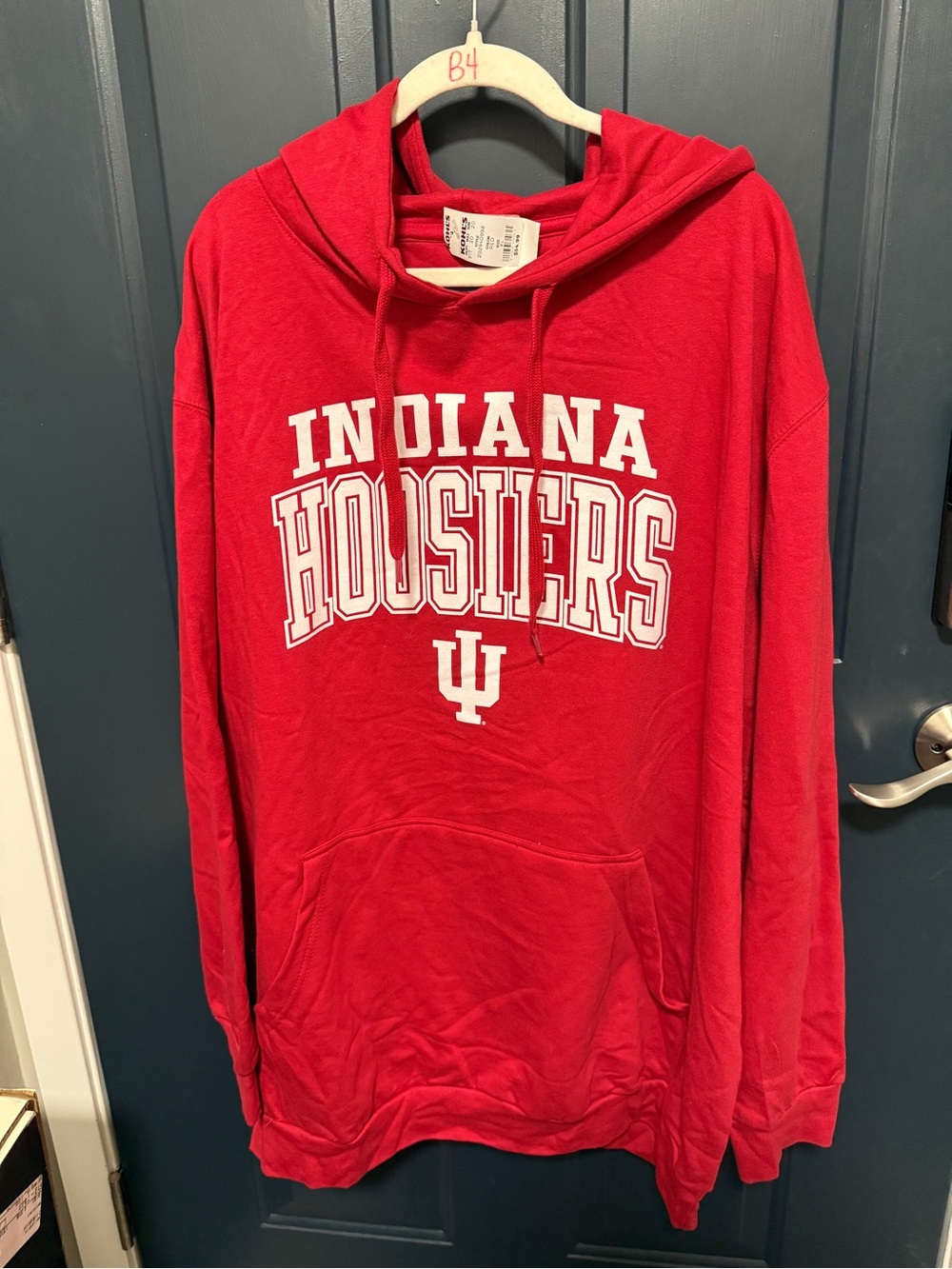 Champion Red Indiana Hoosiers Pullover Hoodie